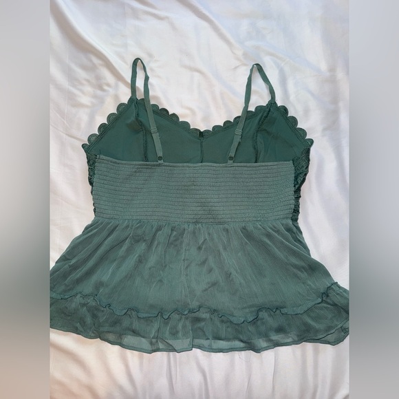 Rue 21 Teal Lace Camisole Size 2X - Picture 3 of 4